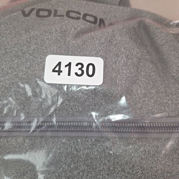 Volcom Mens Large Gray Hooded Zip-Up Jacket With Pockets 4130 - Picture 12 of 12